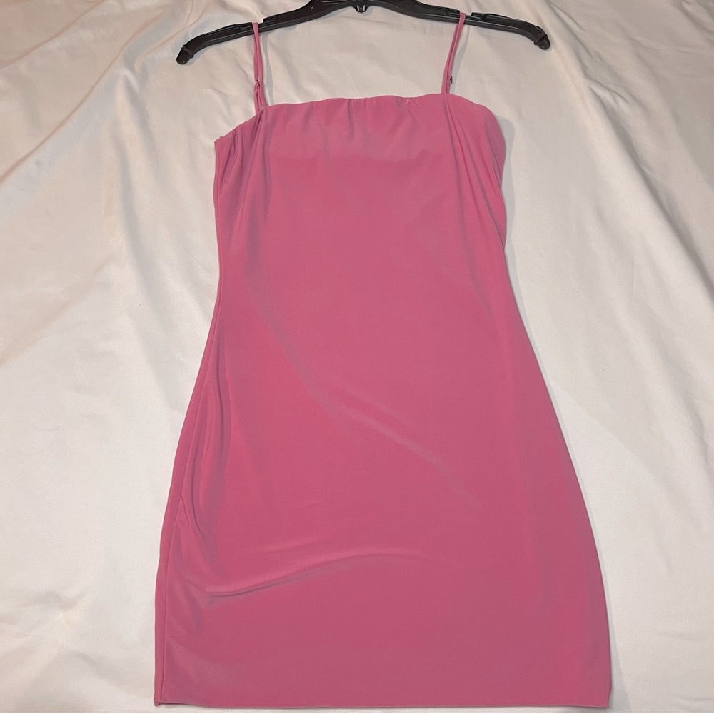 Trendy Womens Pink mini dress